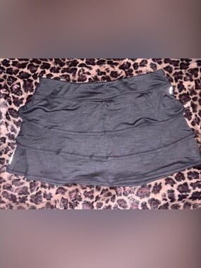 Head Black Layered Athletic Skirt